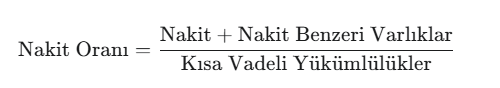 Nakit Oranı